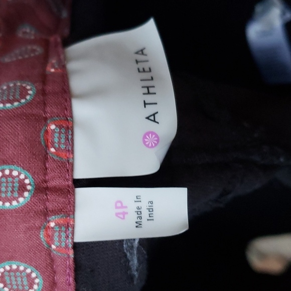 Athleta WASHED VELVET SKIRT Black 4P - Picture 6 of 8